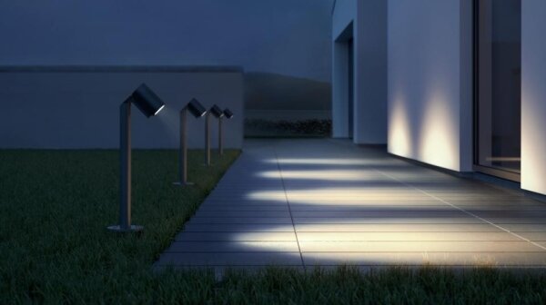 Steinel 068677 - Lampada da esterno a LED SPOT WAY 1xGU10/6,7W/230V IP44 antracite