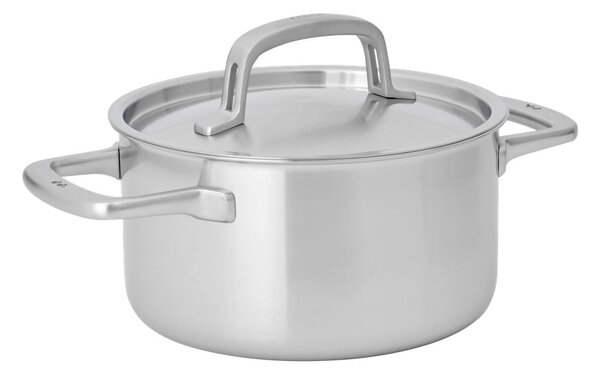 Pentola in acciaio inox con coperchio incluso per induzione 3 l Lucca 3.0 – FABINI