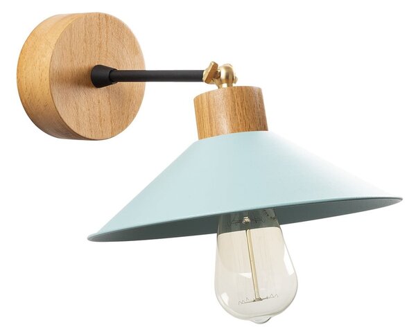 Lampada da parete turchese/di colore naturale ø 24 cm Manavgat – Opviq lights