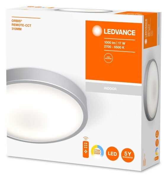 Ledvance - Plafoniera LED dimmerabile ORBIS LED/17W/230V 2700-6500 + TC