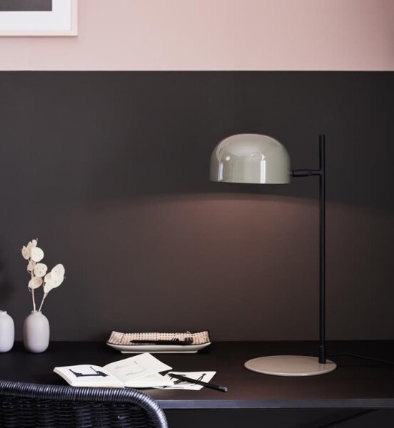 Markslöjd 108292 - Lampada da tavolo POSE 1xE14/25W/230V grigia