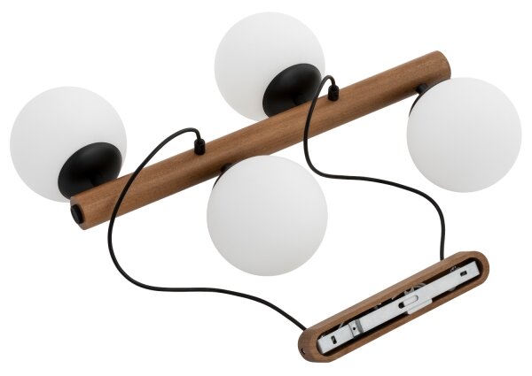 Lampadario a sospensione con filo ARAGON 4xE14/40W/230V