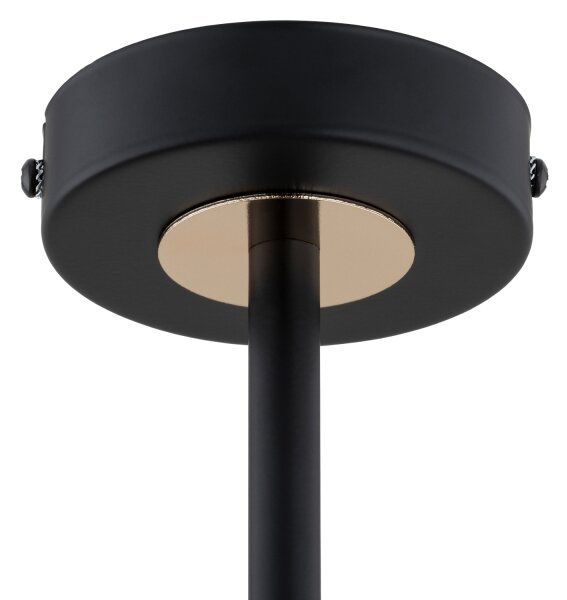 Lampadario a sospensione con supporto rigido LURO 4xE14/40W/230V