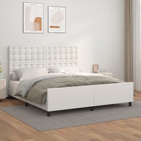 Letto singolo，Giroletto a Molle con Materasso，Letto adulto，Mobili camera da  letto Crema 100x200 cm