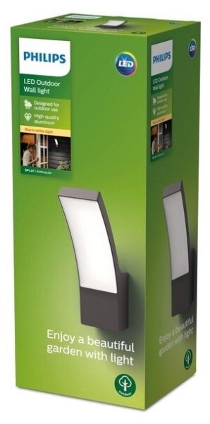 Philips - Applique LED da esterno SPLAY LED/12W/230V 2700K IP44