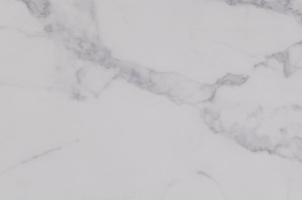 Set di tavolini bianchi effetto marmo 2 pz 58x58 cm Dice - Actona