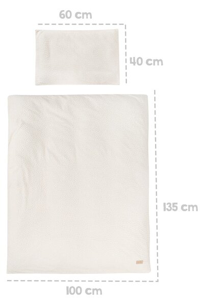 Biancheria da letto per bambini per culla 100x135 cm Seashells – Roba