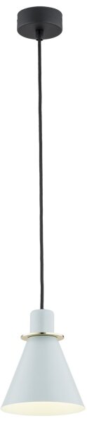 Argon 4682 - Lampadario su filo BEVERLY 1xE27/15W/230V blu/oro