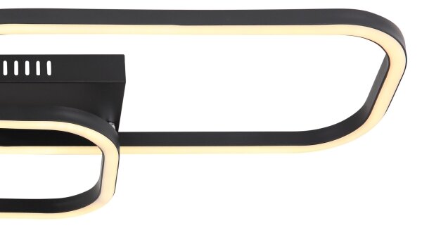 Globo 67262D - Lampadario a plafone LED SILLA 2xLED/8W/230V