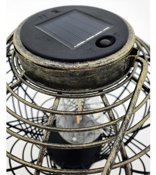 Lampada LED solare LUISA 1xE27/1,2V IP44