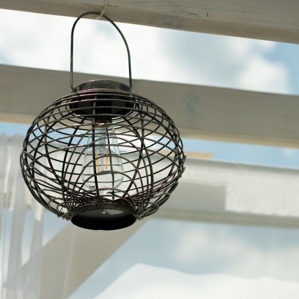 Lampada LED solare LUISA 1xE27/1,2V IP44