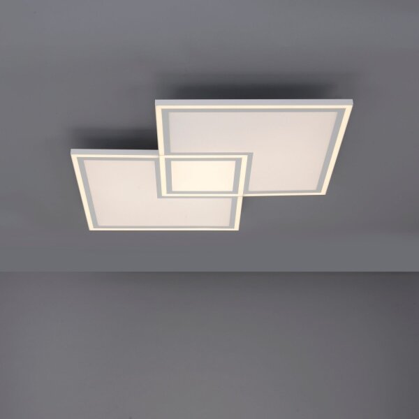Leuchten Direkt 14855 - Plafoniera a 16 LED dimmerabile EDGING LED/51W/230V + TC