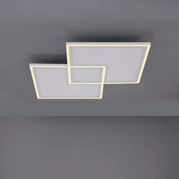 Leuchten Direkt 14855 - Plafoniera a 16 LED dimmerabile EDGING LED/51W/230V + TC