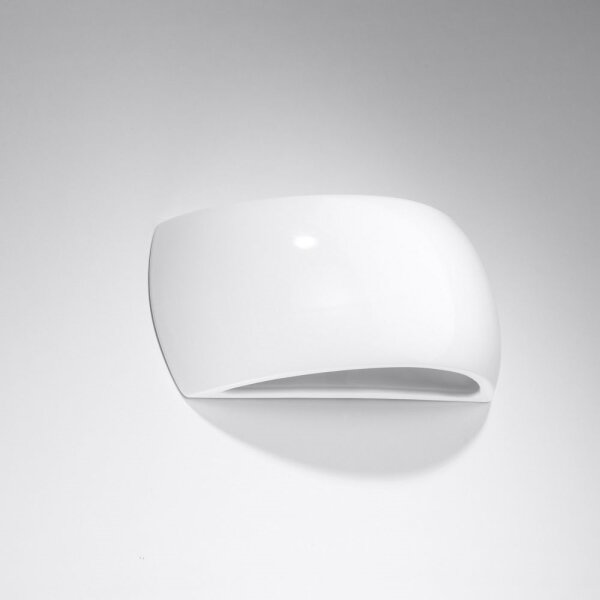 Sollux SL.1025 - Applique PONTIUS 1xG9/40W/230V bianco lucido