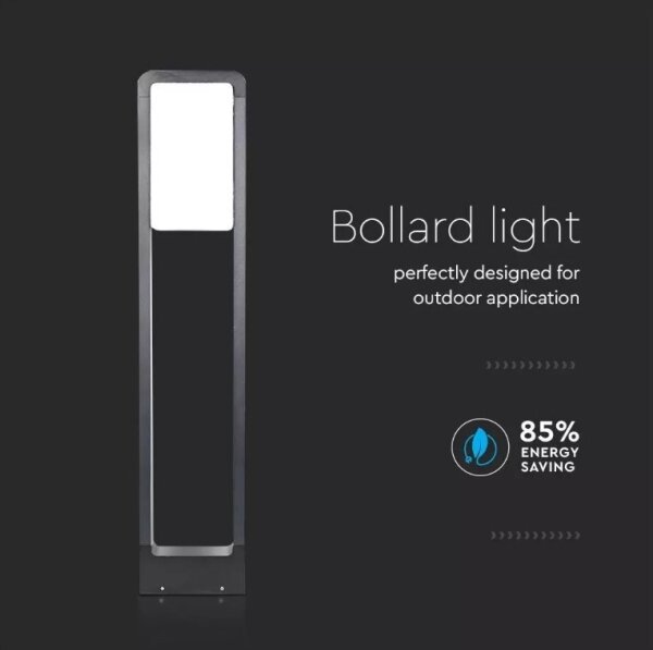 Lampada da esterno a LED SAMSUNG CHIP LED/10W/230V 3000K IP65 nero