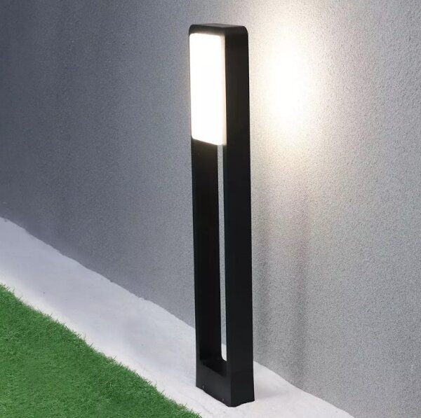 Lampada da esterno a LED SAMSUNG CHIP LED/10W/230V 3000K IP65 nero