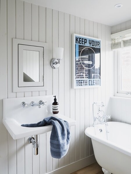 Elstead FE-HUGOLAKE1BATH - Luce da bagno a LED HUGOLAKE 1xG9/3W/230V IP44