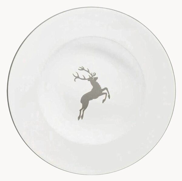 Piatto per pasta fatto a mano Grey Deer