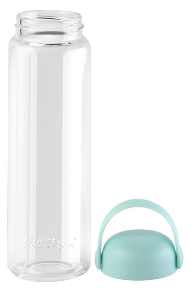 Bottiglia color menta in vetro 540 ml Fuori – Vialli Design