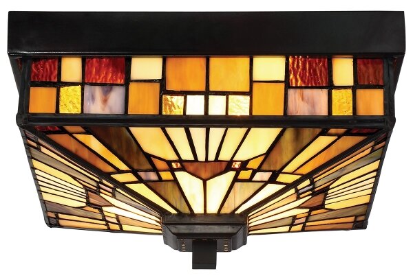 Elstead QZ-INGLENOOK-F - Plafoniera da esterno INGLENOOK 2xE27/60W/230V IP44