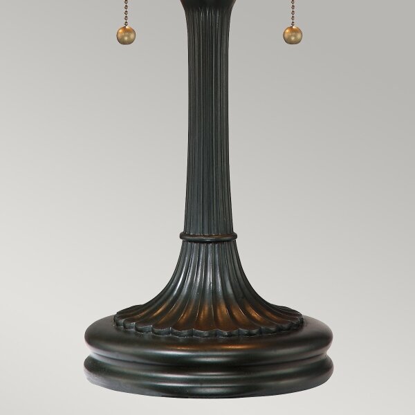 Elstead QZ-LARISSA-TL - Lampada da tavolo Tiffany LARISSA 2xE27/60W/230V