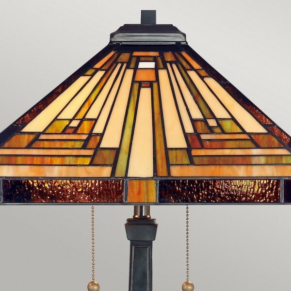 Elstead QZ-STEPHEN-TL - Lampada da tavolo Tiffany STEPHEN 2xE27/60W/230V