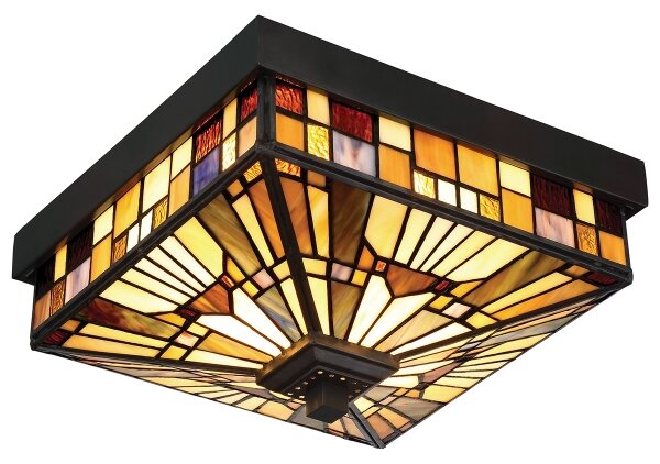 Elstead QZ-INGLENOOK-F - Plafoniera da esterno INGLENOOK 2xE27/60W/230V IP44