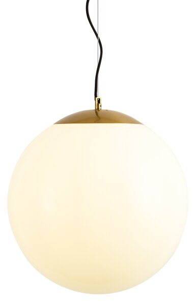 Lampada a sospensione scandinava vetro opale 40 cm - Ball 40