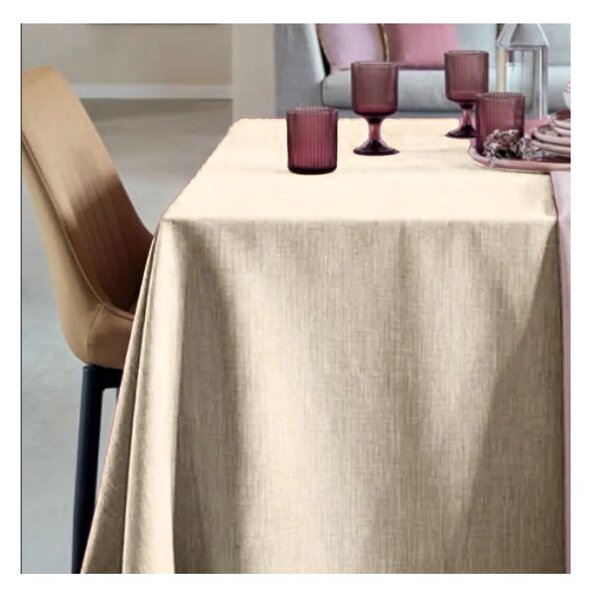 Maison Sucrée Tovaglia Korin var.03 Tortora 155x180 Tessuto AntiMacchia NoStiro