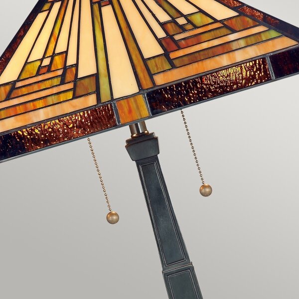 Elstead QZ-STEPHEN-TL - Lampada da tavolo Tiffany STEPHEN 2xE27/60W/230V