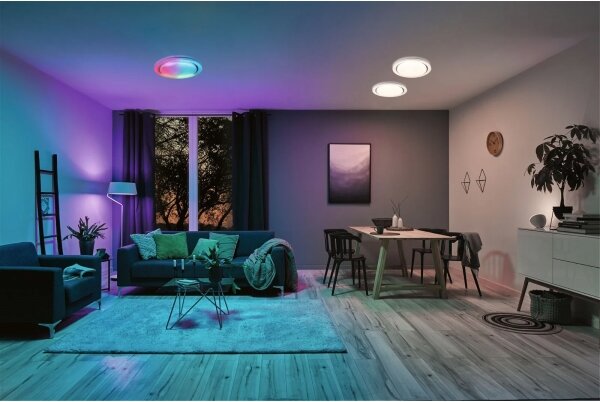 Paulmann 70547 - LED RGBW/38,5W Plafoniera dimmerabile RAINBOW 230V + TC