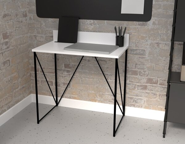 Tavolo da lavoro bianco , 80 x 48 cm Tell - Tenzo