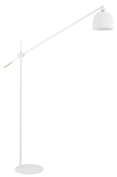 Argon 4734 - Lampada da terra DETROIT 1xE27/15W/230V bianca