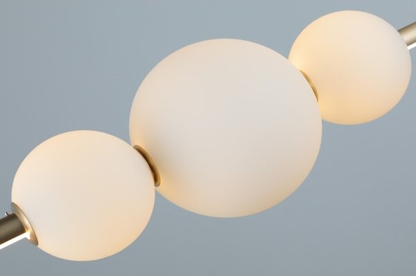 Azzardo AZ4427 - Lampadario LED dimmerabile su corda SANDRA LED/48W/230V oro