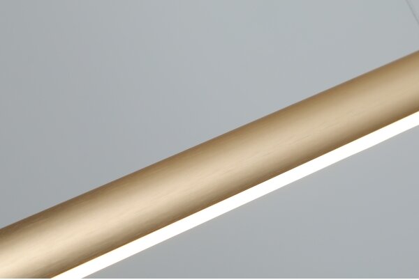 Azzardo AZ4427 - Lampadario LED dimmerabile su corda SANDRA LED/48W/230V oro