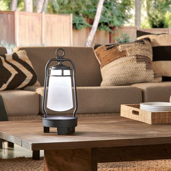 Elstead KL-LYNDON-BT-B-BK - Lampada LED da esterno con altoparlante LED/3W/230V IP44
