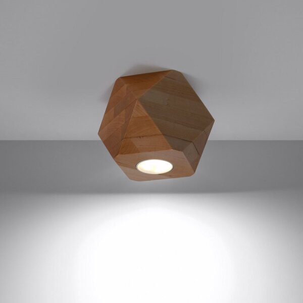 Sollux SL.1009 - Plafoniera WOODY 1xGU10/40W/230V
