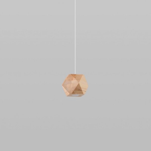 Sollux SL.1011 - Lampadario a sospensione con filo WOODY 1xGU10/40W/230V