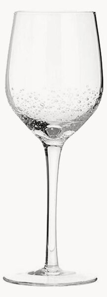 Calice da vino bianco in vetro soffiato Bubble