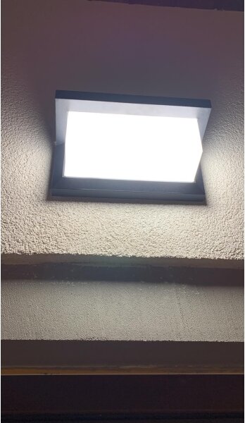 Applique LED da esterno LED/12W/230V IP54 nero