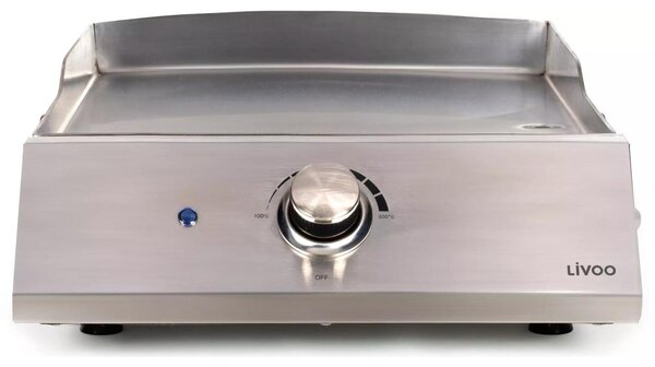 Plancha elettrica in acciaio inox Livoo DOC292
