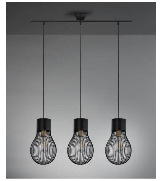 Reality - Lampadario a sospensione con filo DAVE 3xE27/40W/230V