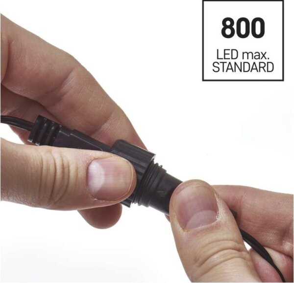 Catena luminosa LED da esterno 100xLED/15m IP44 bianco caldo