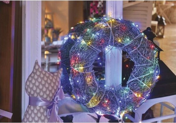Catena LED da esterno 75xLED/12,5m IP44 multicolore
