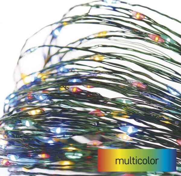 Catena LED da esterno 75xLED/12,5m IP44 multicolore