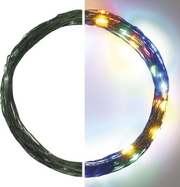 Catena LED da esterno 75xLED/12,5m IP44 multicolore