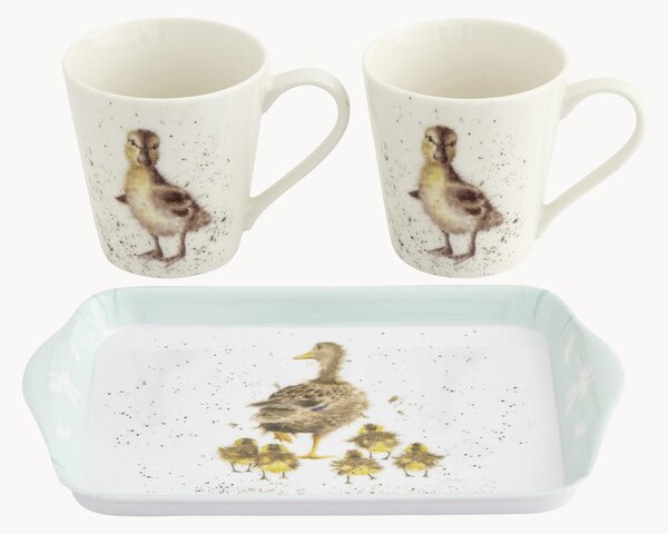 Set tazza e vassoio Lovely Mum 3 pz