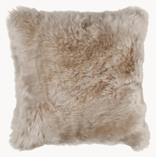 Cuscino in pelle di pecora merino New Zealand