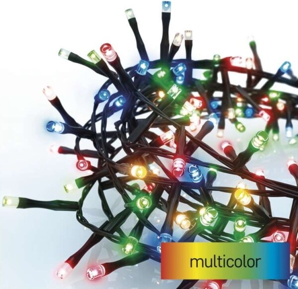 Catena luminosa LED da esterno 300xLED/11m IP44 multicolore
