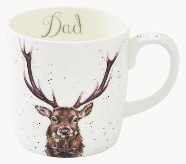 Tazza in Fine Bone China Dad Stag